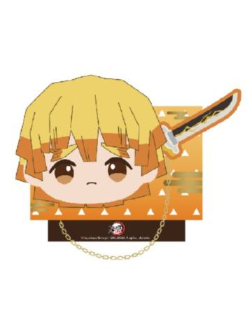 我妻善逸毛绒徽章-钝感光波快闪系列