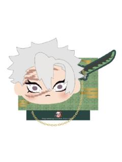 不死川实弥毛绒徽章-钝感光波快闪系列