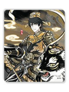 赵公明鼠标垫-神仙同游系列