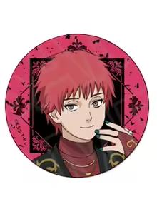 蝎-新宿快闪藤蔓花纹正比吧唧