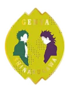 不死川玄弥14-不死川玄弥队士百景金属徽章