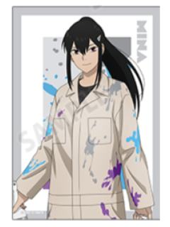 亚白米娜2-涂鸦风明信片