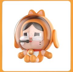 宇航猫手办-橘色-资料图