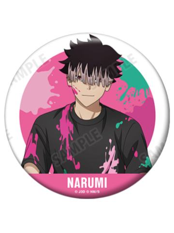 鸣海弦-涂鸦风100mm吧唧