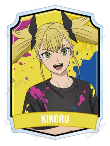 四之宫奇可露-涂鸦风亚克力徽章