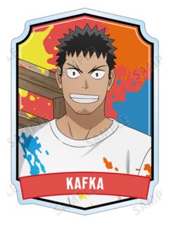 日比野卡夫卡-涂鸦风亚克力徽章