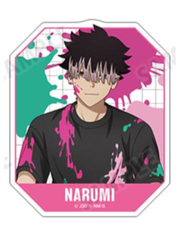 鸣海弦1-涂鸦风贴纸