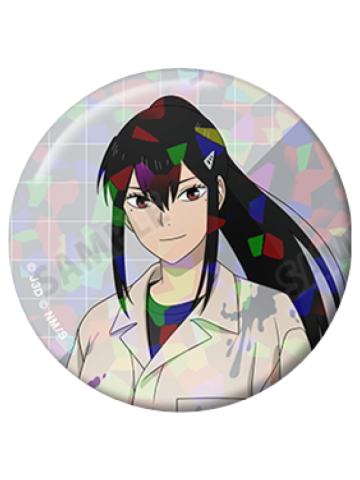 亚白米娜2(玻璃闪)-涂鸦风吧唧