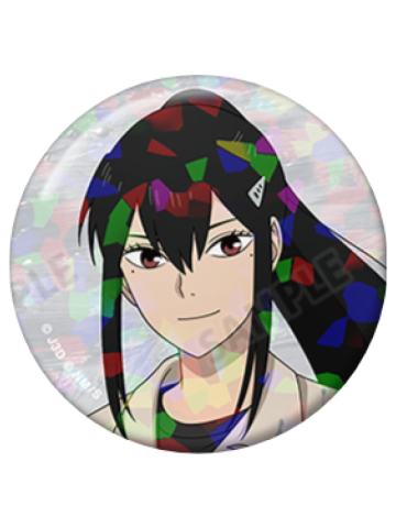 亚白米娜1(玻璃闪)-涂鸦风吧唧