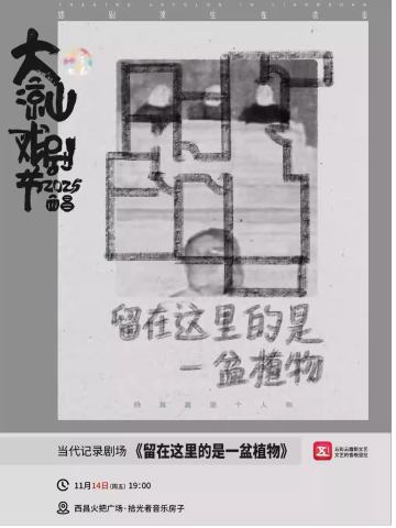 留在这里的是一盆植物