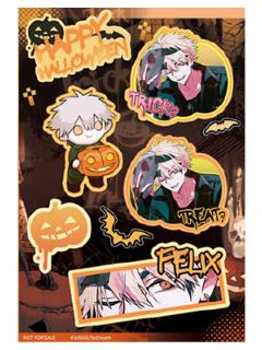 夏斐镭射贴纸-禁忌之门系列