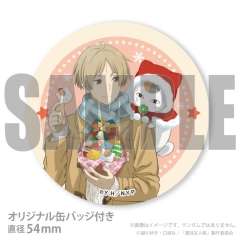 夏目贵志&猫咪老师徽章-2025年圣诞糕特-资料图