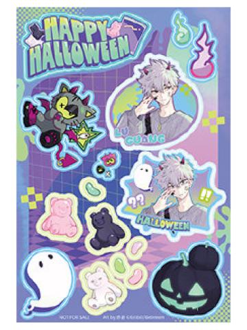 陆光镭射贴纸-糖果危机系列