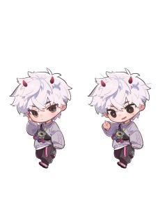 陆光迷你亚克力摆件套装-糖果危机系列