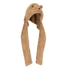 巴塞罗熊连帽围巾-资料图