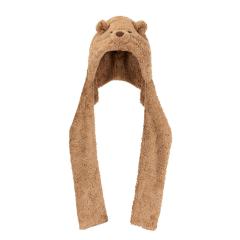 巴塞罗熊连帽围巾-资料图