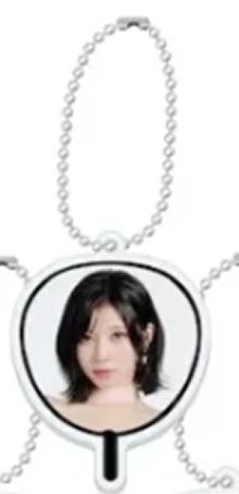 快闪扭蛋扇子挂件 角