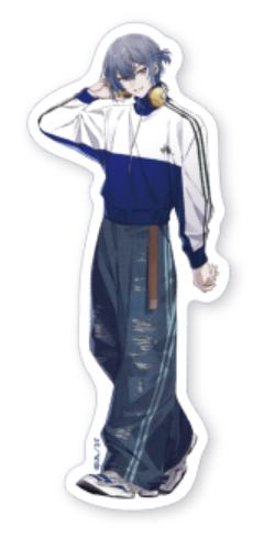 小柳狼(立绘)-If We Were ~叶, 劳 & 狼 ver.~贴纸