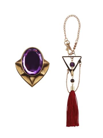 胸针&挂饰-葛叶庆祝谷胸针&挂饰