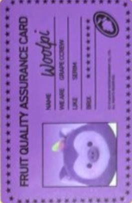 Grape Ccrew版id卡1