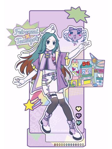 精卫亚克力立牌-拓麻歌子联名系列