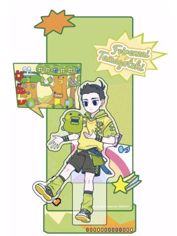 哪吒亚克力立牌-拓麻歌子联名系列