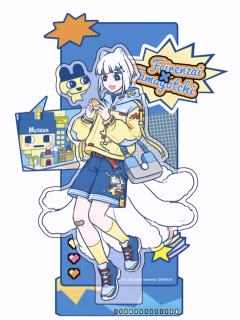 九月A亚克力立牌-拓麻歌子联名系列