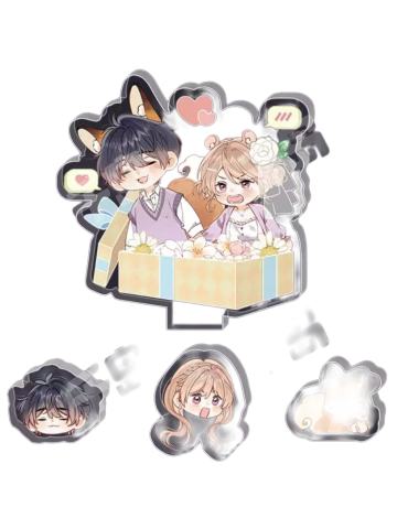 段嘉许&桑稚（双人款）摇摇乐颗粒-心属誓约婚礼主题系列