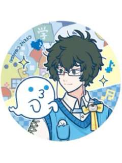 白泽马口铁徽章-拓麻歌子联名系列