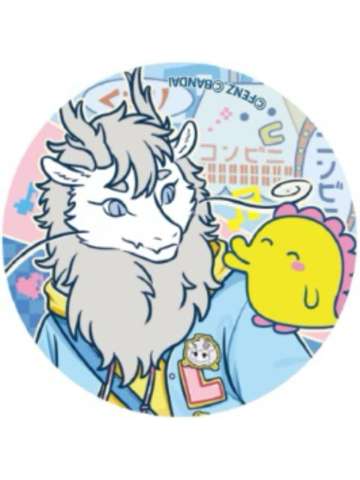 敖烈马口铁徽章-拓麻歌子联名系列