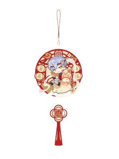 凌肖亚克力福挂-釉马生辉系列