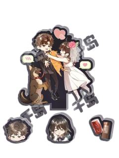 周京泽&许随（双人款）摇摇乐颗粒-心属誓约婚礼主题系列