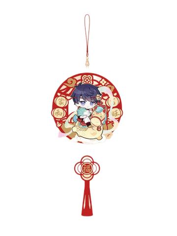 李泽言款-釉马生辉系列亚克力福挂