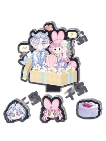 纪雨川&尹莺（双人款）摇摇乐颗粒-心属誓约婚礼主题系列