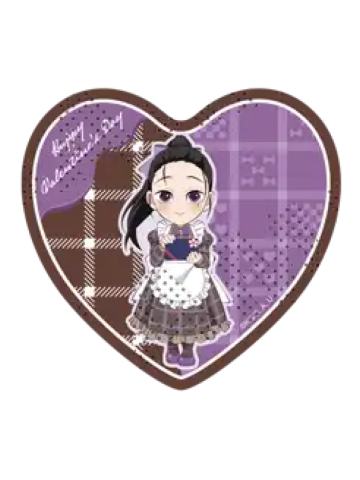 雏鹤心形亚克力杯垫-2023情人节系列