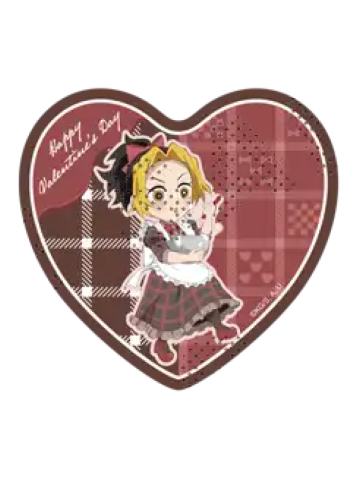 槙於心形亚克力杯垫-2023情人节系列