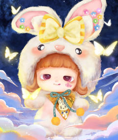 高定手作-甜梦兔