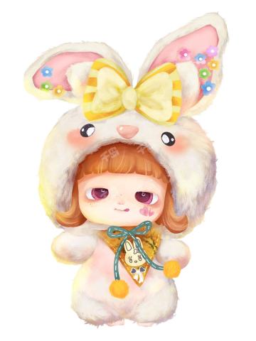 高定手作-甜梦兔