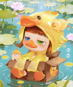 10代-醒醒吖（鸭）透明款