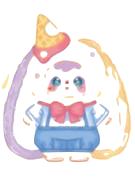 隐藏款-拼色垂耳兔