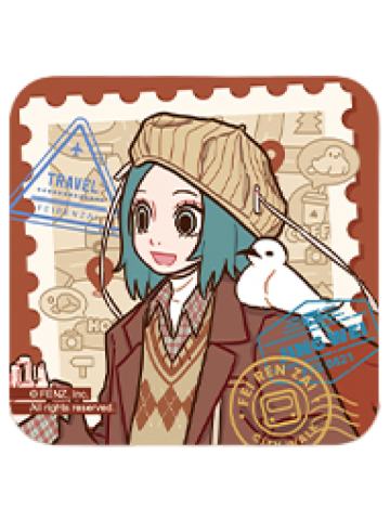 精卫马口铁徽章-城市出游系列