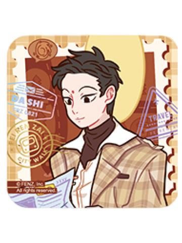 大士(隐藏款)马口铁徽章-城市出游系列