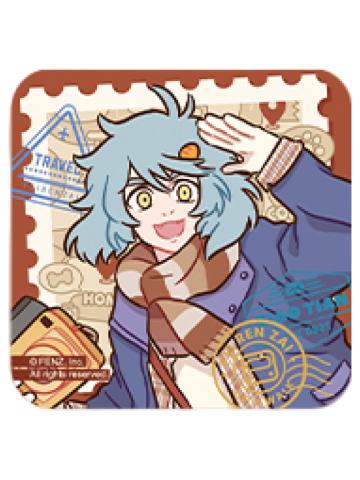 哮天马口铁徽章-城市出游系列