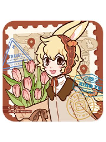 小玉马口铁徽章-城市出游系列