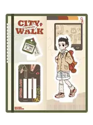 哪吒亚克力立牌-城市出游系列