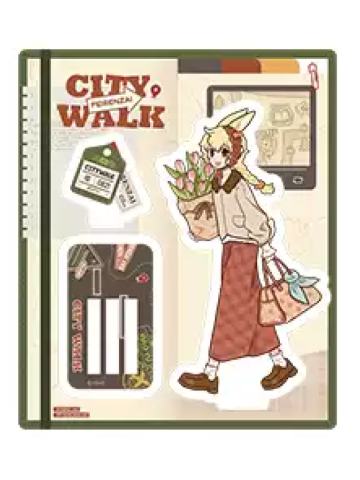 小玉亚克力立牌-城市出游系列