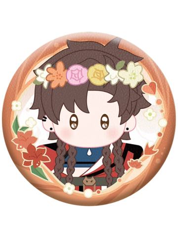 孙策捏捏PU徽章-撷花同游系列