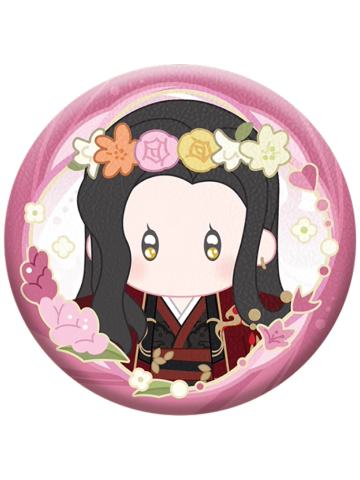 刘辩捏捏PU徽章-撷花同游系列