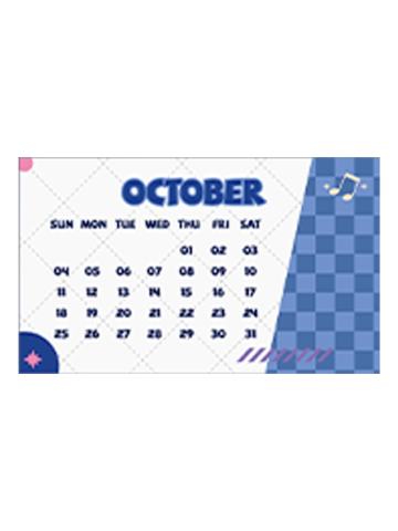 KAITO2(日历贴纸)特典周边-未来有你系列