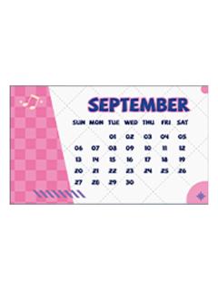 巡音流歌2(日历贴纸)特典周边-未来有你系列